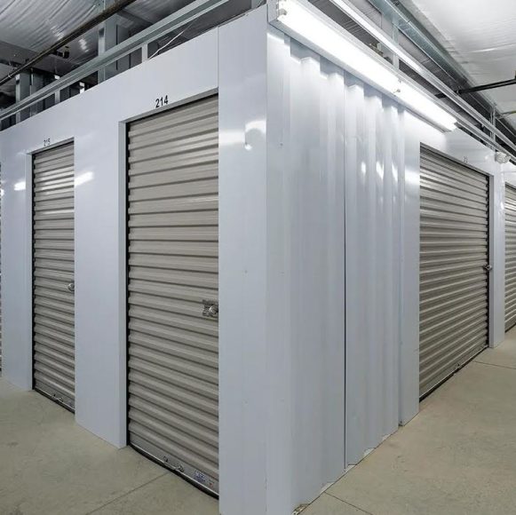Storage facility units for cleanout and junk removal services in Houston Texas